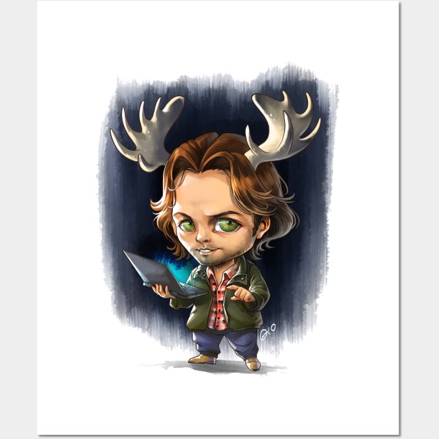 Moose Sam Wall Art by GioGui